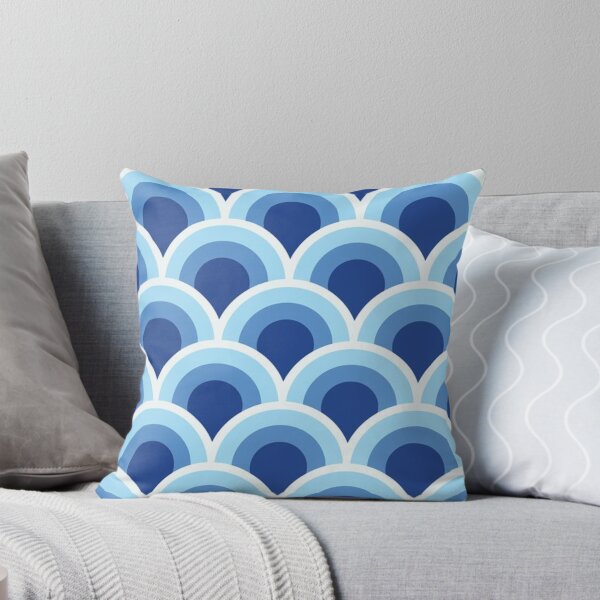 Item preview, Throw Pillow Light Blue Sea designed and sold by VPNS.