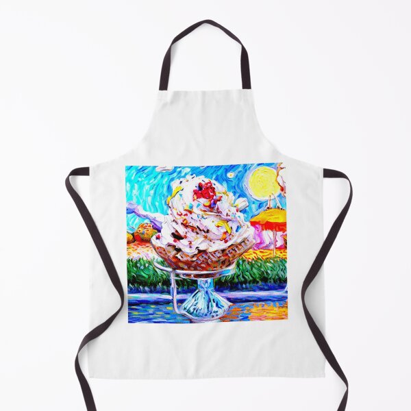 Item preview, VAN Gough Ice Cream Art  designed and sold by BreUniqueShop.