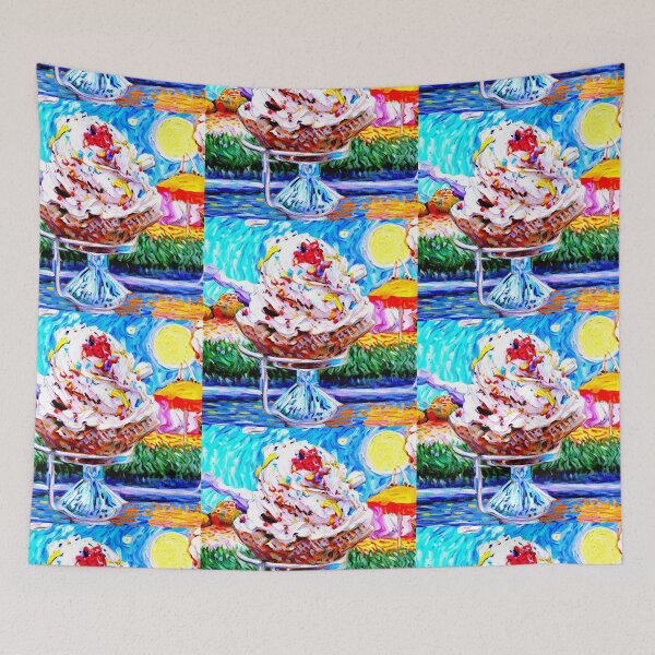 Item preview, VAN Gough Ice Cream Art  designed and sold by BreUniqueShop.