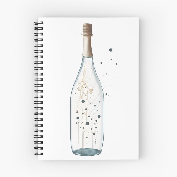 Item preview, Aesthetic Color Splash Bottle  designed and sold by Cravio.