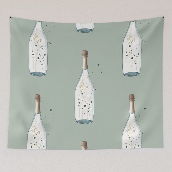 Item preview, Aesthetic Color Splash Bottle  designed and sold by Cravio.