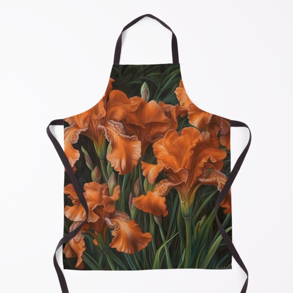 Item preview, Orange Irises  designed and sold by Vanover Designs.