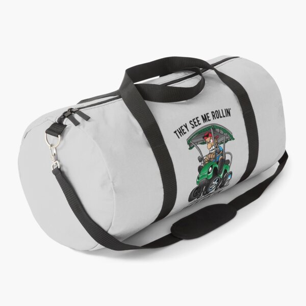 Item preview, They See Me Rollin' They Hatin' Funny Golf Cart Cartoon designed and sold by hobrath.