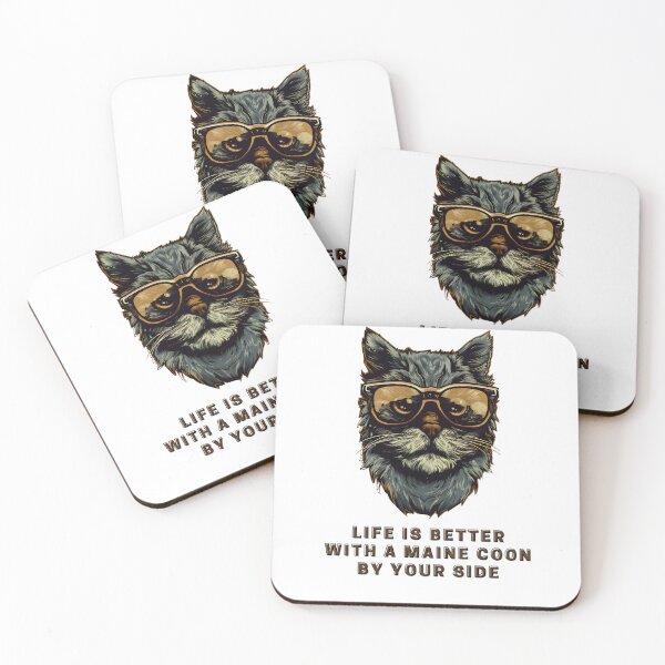 Item preview, Life is Better With a Maine Coon by Your Side designed and sold by Broskan.