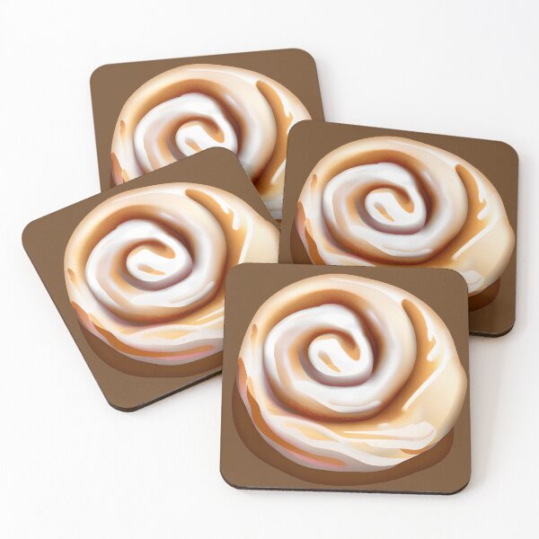 Item preview, Cinnamon Bun / Cinnamon Roll with Icing designed and sold by Marymarice.