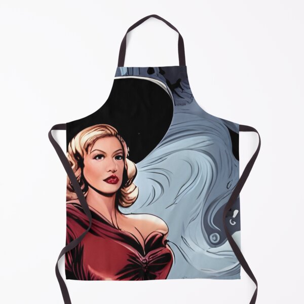 Item preview, Vintage Blonde Witch in Red designed and sold by WitchyWare.