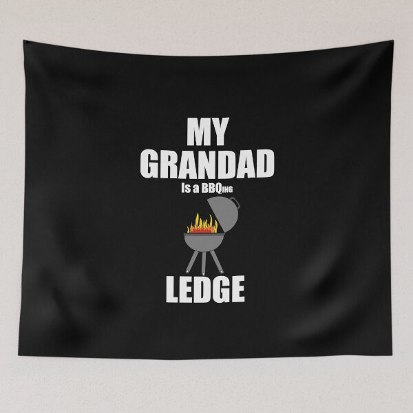 Item preview, grandad bbq legend ledge Father’s Day designed and sold by SoulTrekking.
