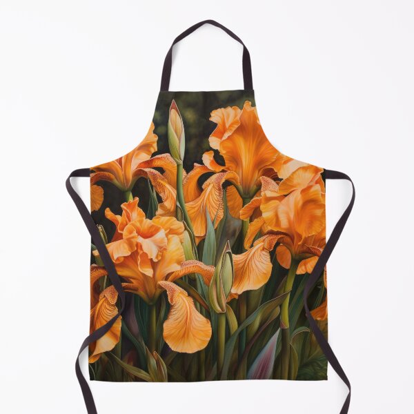 Item preview, Orange Irises  designed and sold by Vanover Designs.