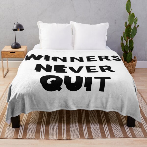 Item preview, Winners never quit | quote designed and sold by My Stato.