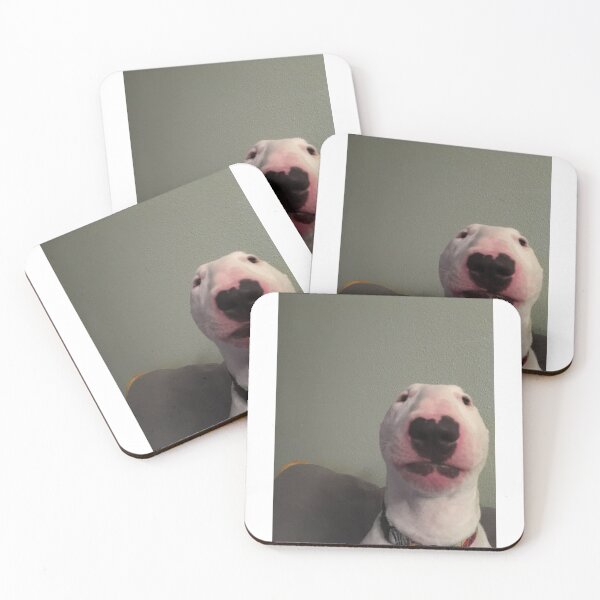 Item preview, Walter the dog meme Bull Terrier Nelson designed and sold by komedykrab.