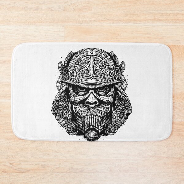Item preview, Samurai japanese warrior face mask Ronin shogun japanese samurai warrior follows bushido code designed and sold by Dreamakerstudio.