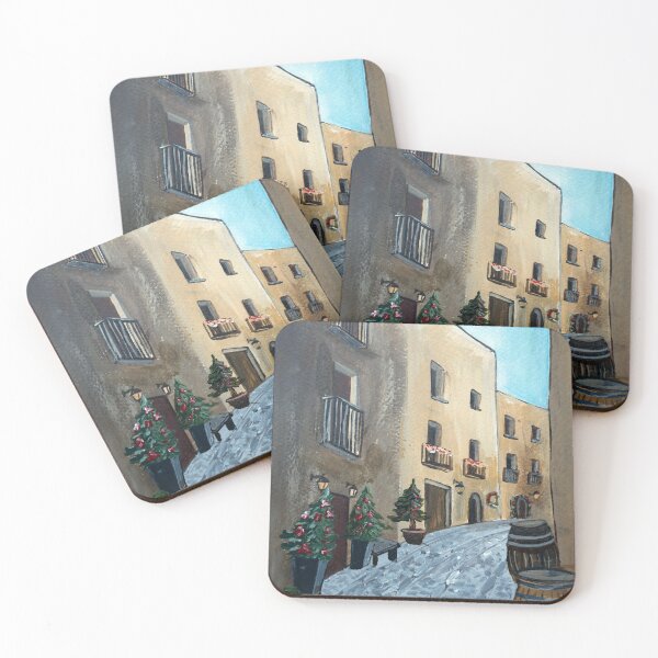 Item preview, Italian street on Christmas designed and sold by Sicilian-art.
