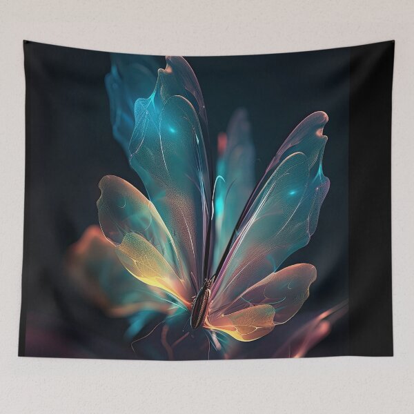 Item preview, transparent bright butterfly designed and sold by MakeLifeFun.