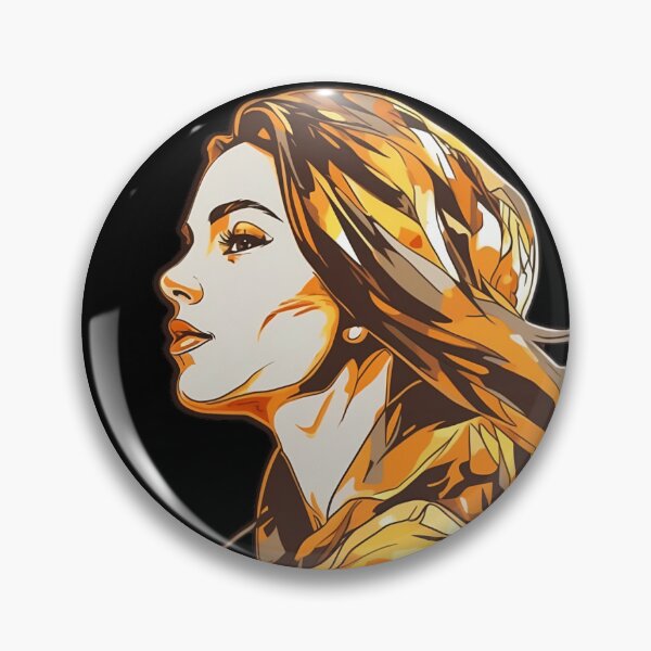 Item preview, Sunset Lit Portrait of a Woman designed and sold by RandomForestBot.