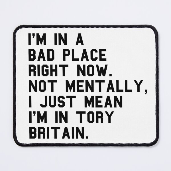 Item preview, Funny Anti Tory Britain - Anti Conservative Government - Leftist Politics designed and sold by RockFireMerch.