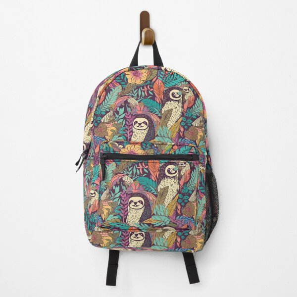 Item preview, Trippy Sloth Pattern | Adorable Retro Style designed and sold by Retro-ArtDeco.