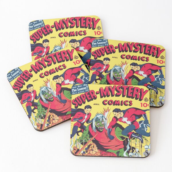 Item preview, Vintage Comic Book Cover - Superhero Genre designed and sold by Rhu Creations.