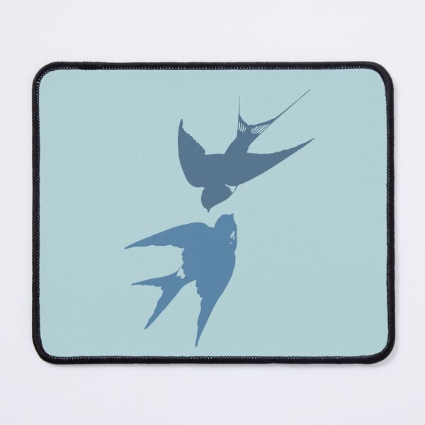 Item preview, Chromo vintage swallows in love designed and sold by mesreveries.