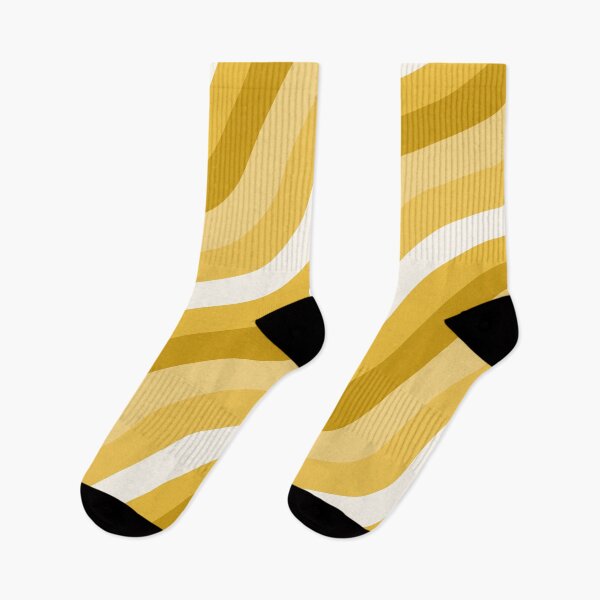 Item preview, Wobbly Pop Stripes Retro Modern Diagonal Pattern Mustard Yellow Ochre Gold designed and sold by kierkegaard.