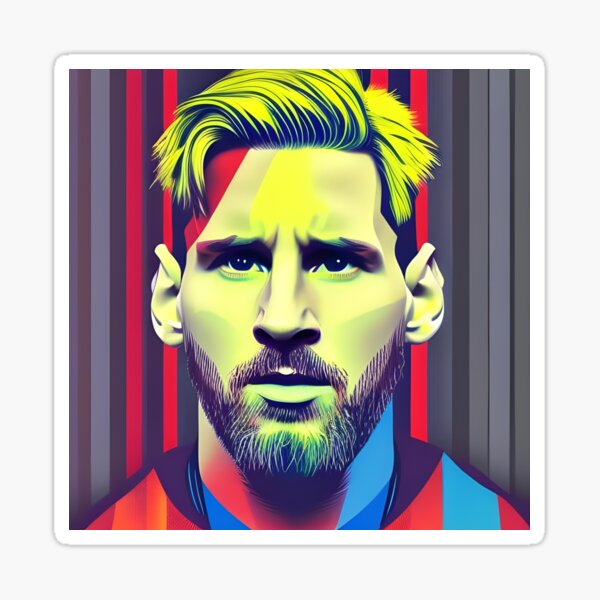 Leo Messi Celebration posters & prints by Colorize Studio - Printler