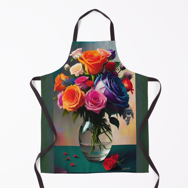 Item preview, Roses in Vase Modern Art by CallisC Arts designed and sold by CallisC-Arts.