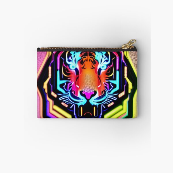 Item preview, Trippy Psychedelic Neon Tigers 13 designed and sold by Benito Del Ray.