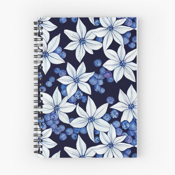 Item preview, La Belleza del Campo: Products with Flower and Blueberry Prints for a More Country Decoration designed and sold by Racoondigital.