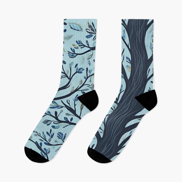 Item preview, Floral Tree Leaves Pattern designed and sold by Cravio.