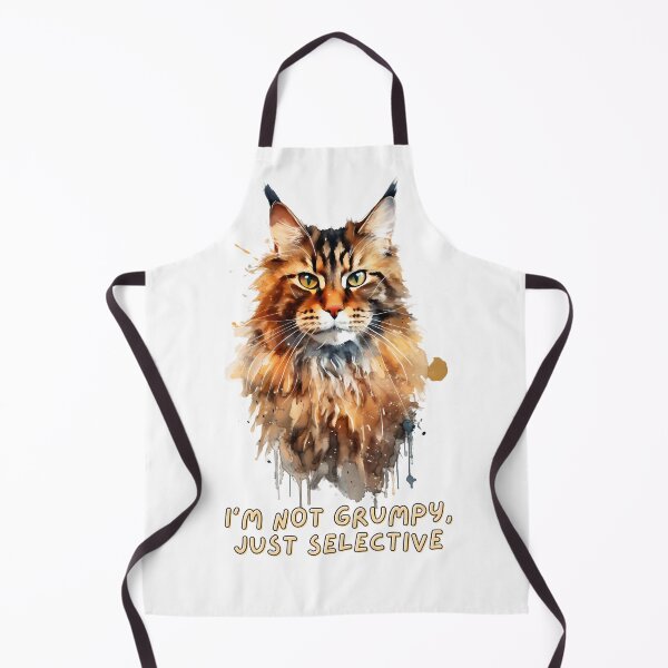 Item preview, Charismatic Maine Coon | Not Grumpy Just Selective designed and sold by Broskan.