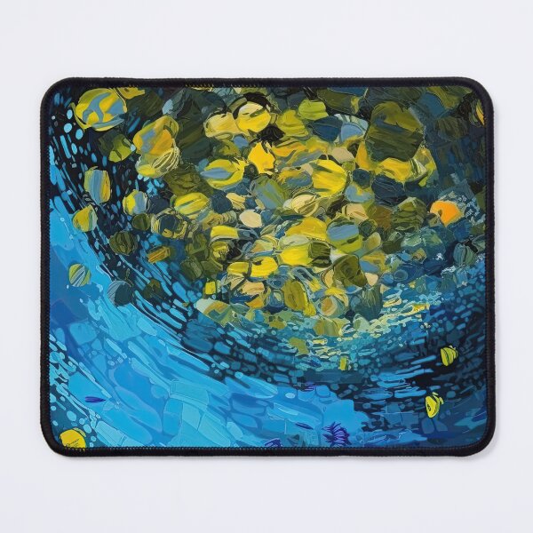 Item preview, Abstract Impressionist Style Shoal Of Fish designed and sold by BOYWANDER67.
