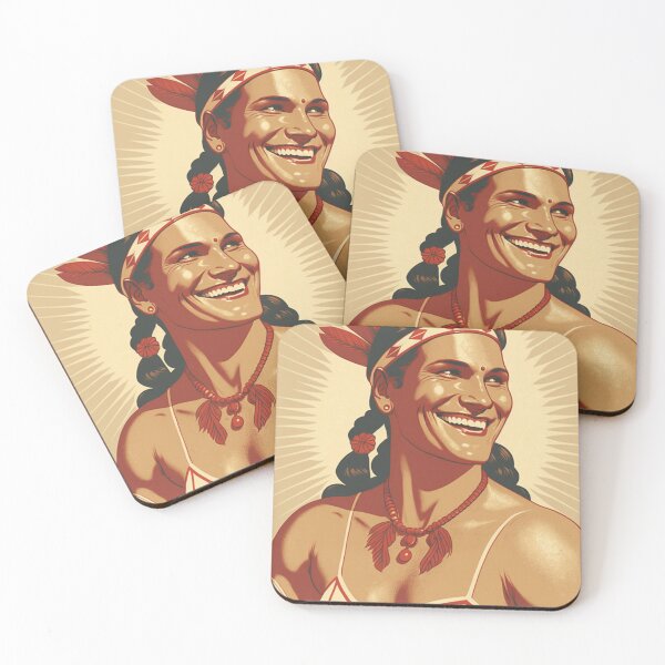 Item preview, Beautiful Native American Smiling  designed and sold by JardimLorien.