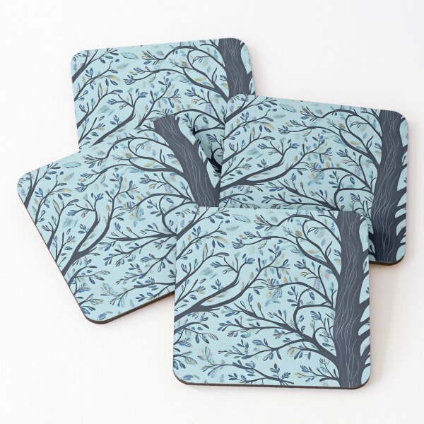 Item preview, Floral Tree Leaves Pattern designed and sold by Cravio.