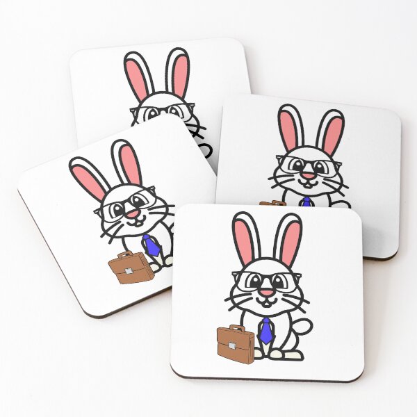 Item preview, Cute Bunny is off to work designed and sold by Pet Station.