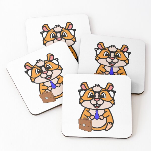 Item preview, Cute Furry Hamster is off to work designed and sold by Pet Station.