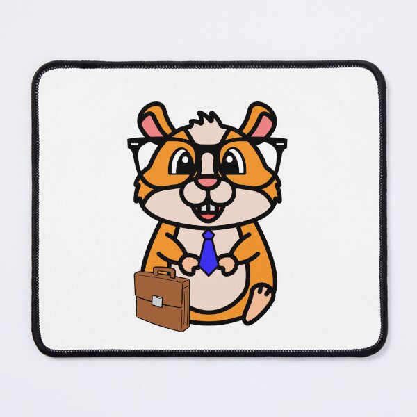 Item preview, Cute Furry Hamster is off to work designed and sold by Pet Station.