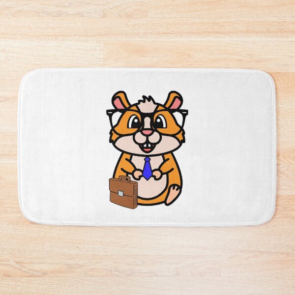 Item preview, Cute Furry Hamster is off to work designed and sold by Pet Station.