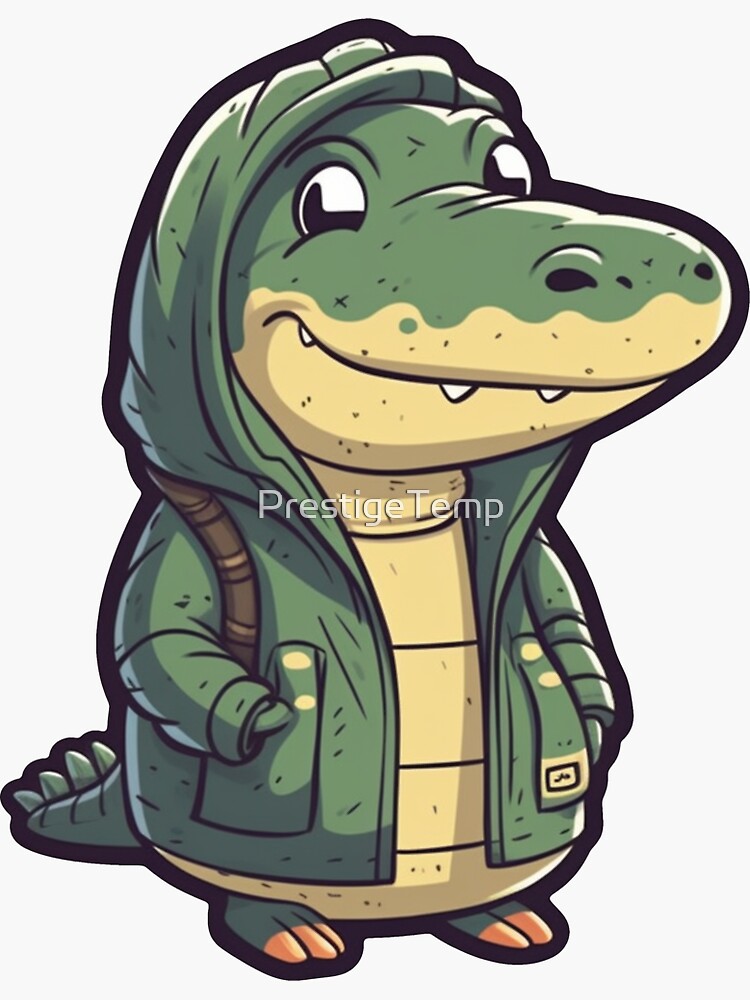 Premium Vector | Cartoon crocodile