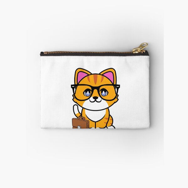 Item preview, Cute Orange Cat is off to work designed and sold by Pet Station.