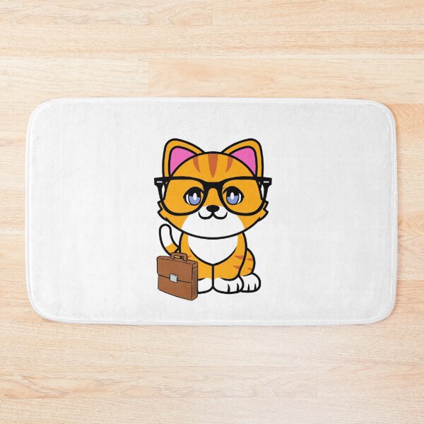Item preview, Cute Orange Cat is off to work designed and sold by Pet Station.
