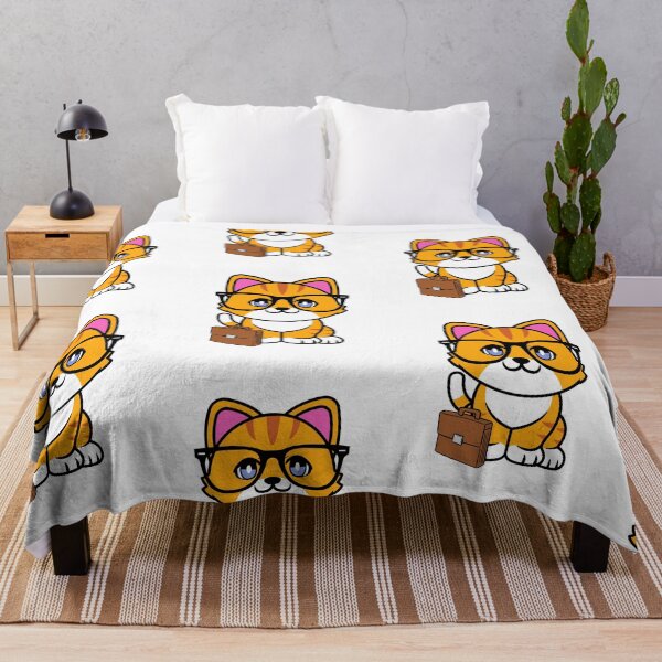 Item preview, Cute Orange Cat is off to work designed and sold by Pet Station.