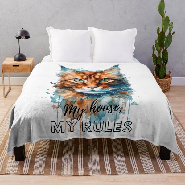 Item preview, Gorgeous Maine Coon | My House - My Rules designed and sold by Broskan.