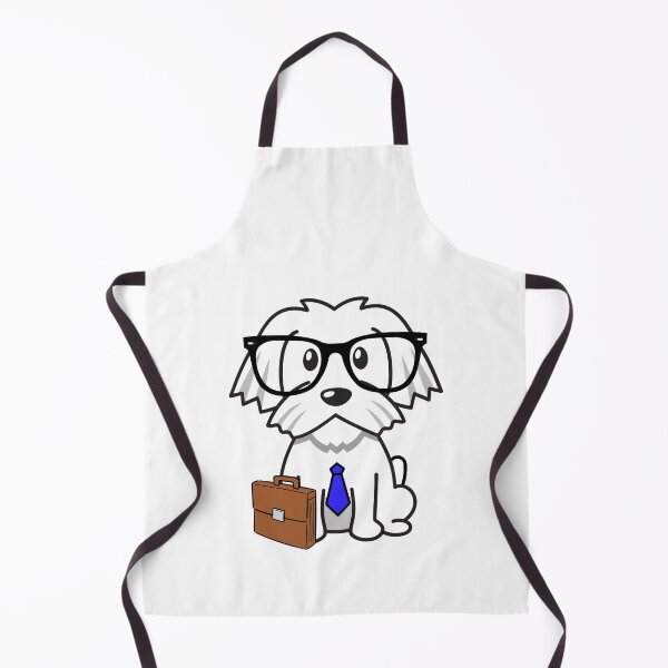 Item preview, Cute White Dog is off to work designed and sold by Pet Station.