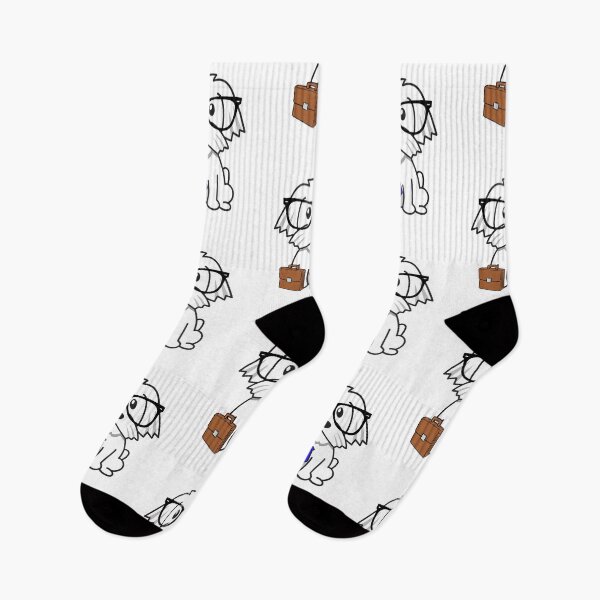 Item preview, Cute White Dog is off to work designed and sold by Pet Station.