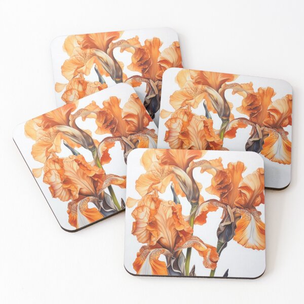 Item preview, Orange Irises  designed and sold by Vanover Designs.