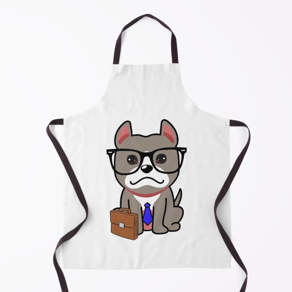 Item preview, Cute Grey Dog is off to work designed and sold by Pet Station.