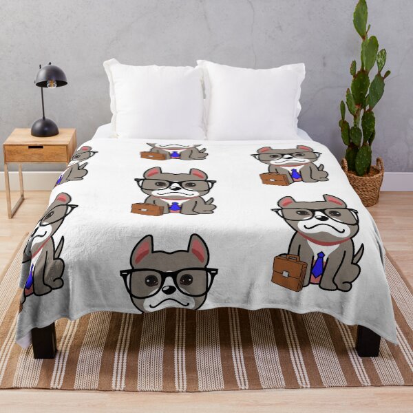 Item preview, Cute Grey Dog is off to work designed and sold by Pet Station.
