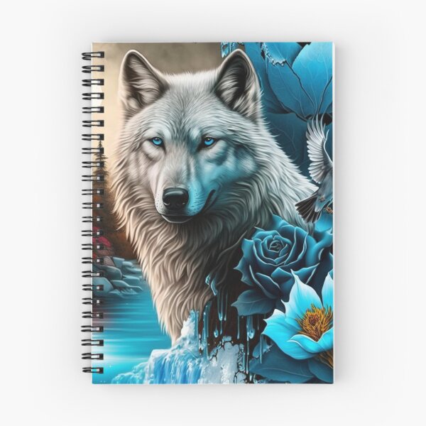 Item preview, Calming Wolfdog Portrait designed and sold by Nocturne  Paws.