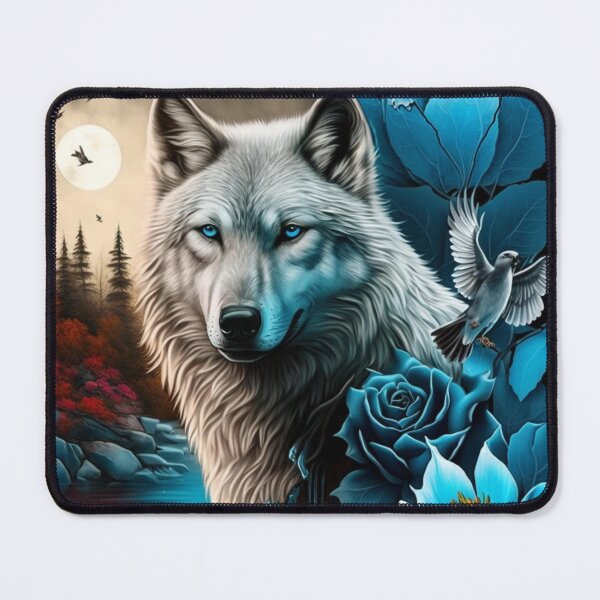 Item preview, Calming Wolfdog Portrait designed and sold by Nocturne  Paws.