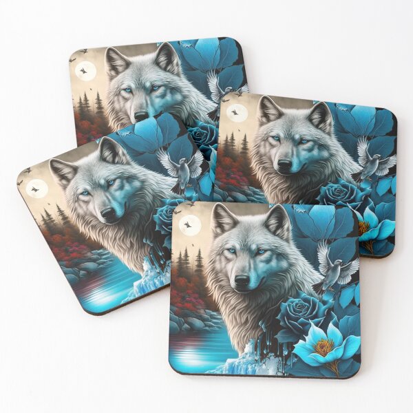 Item preview, Calming Wolfdog Portrait designed and sold by Nocturne  Paws.