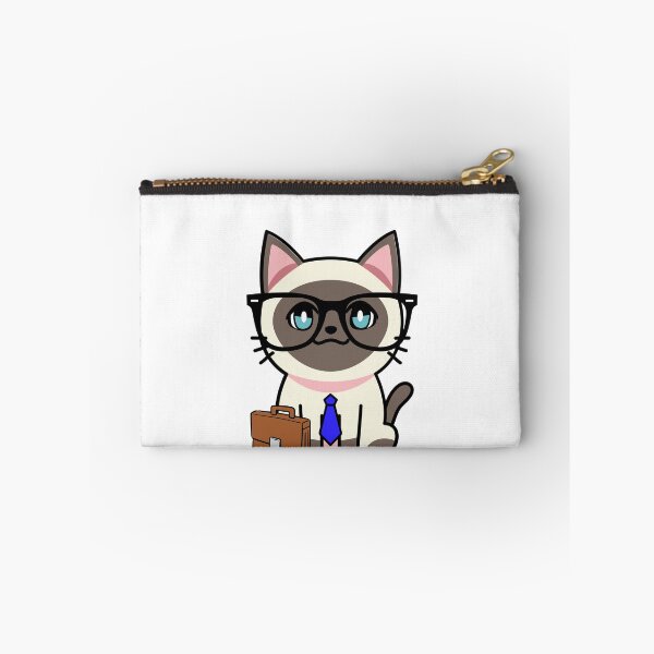 Item preview, Cute Siamese Cat is off to work designed and sold by Pet Station.